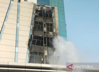 Hotel Pullman Grogol Petamburan Jakbar Terbakar
