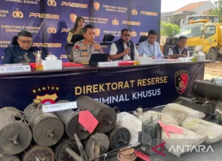 Polda Banten Bongkar Tujuh Tambang Ilegal dalam Tiga Bulan