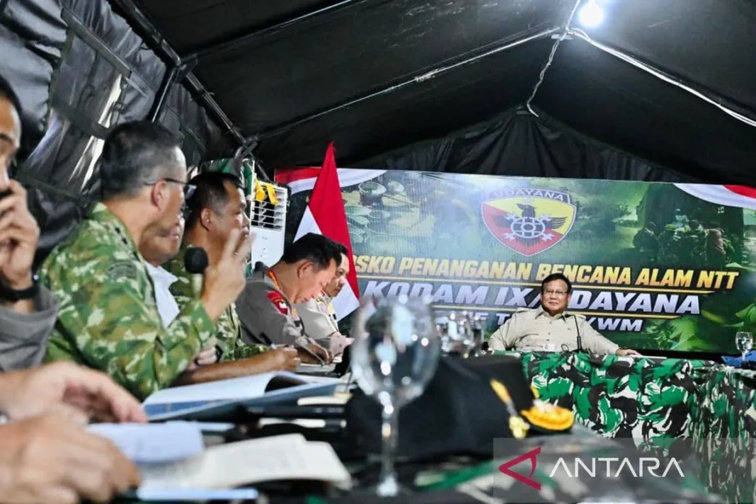 Prabowo Bantuan Rp20 miliar per kabupaten di NTT telah disalurkan