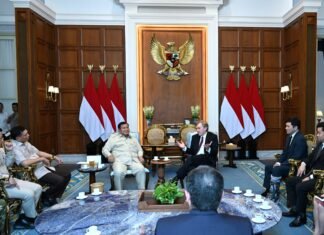 Prabowo Terima Wakil Menteri Perang Amerika Elbridge Colby, Bahas Penguatan Kemitraan Indonesia-AS