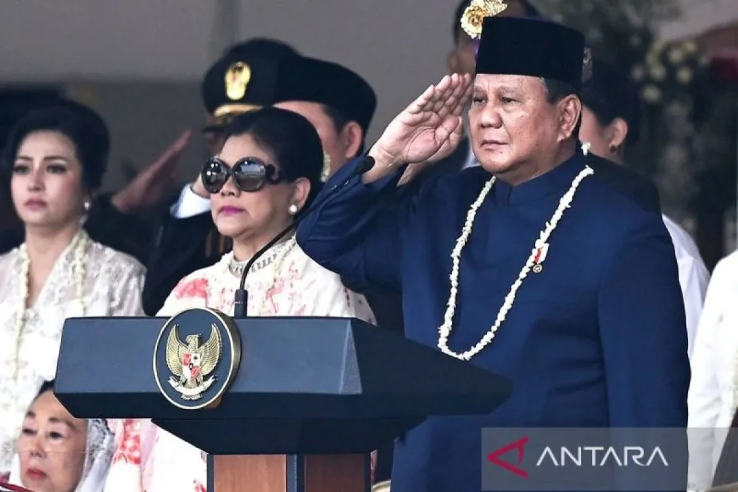 Prabowo bangga upacara HUT Ke-81 RI berjalan khidmat