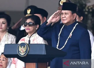 Prabowo Bangga Upacara HUT Ke-81 RI Berjalan Khidmat