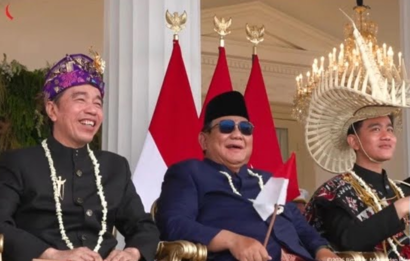 Prabowo dan Jokowi Duduk Sejajar di HUT ke-81 RI Tuai Beragam Tafsir, Pengamat Singgung Persepsi Publik