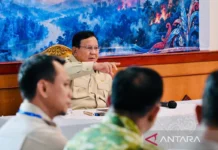 Prabowo Janji Setop Perluasan dan Penambahan Titik Api di Kalimantan