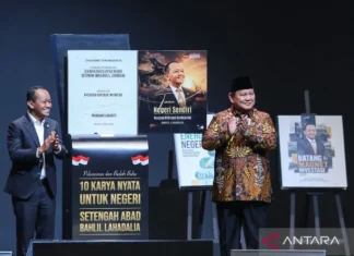 Prabowo Minta Bahlil Lahadalia Teruskan Pengabdian Terbaik bagi Negara