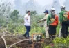 Prabowo Tinjau Kondisi Karhutla di Kalimantan Barat