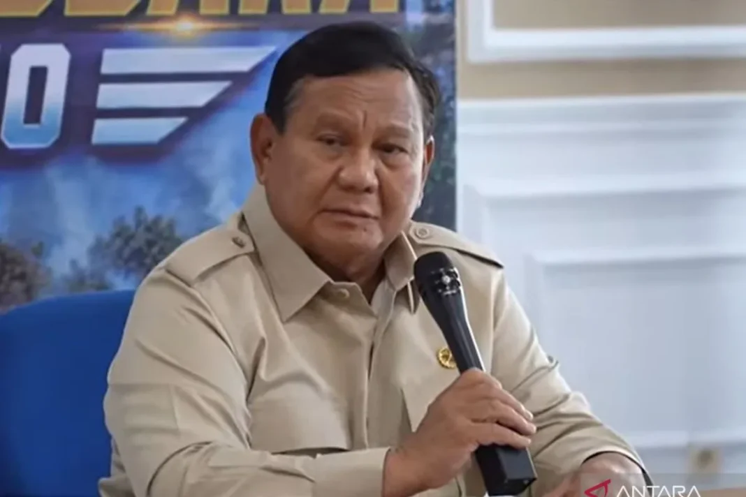 Presiden Prabowo pimpin rapat penanganan karhutla di Kalbar
