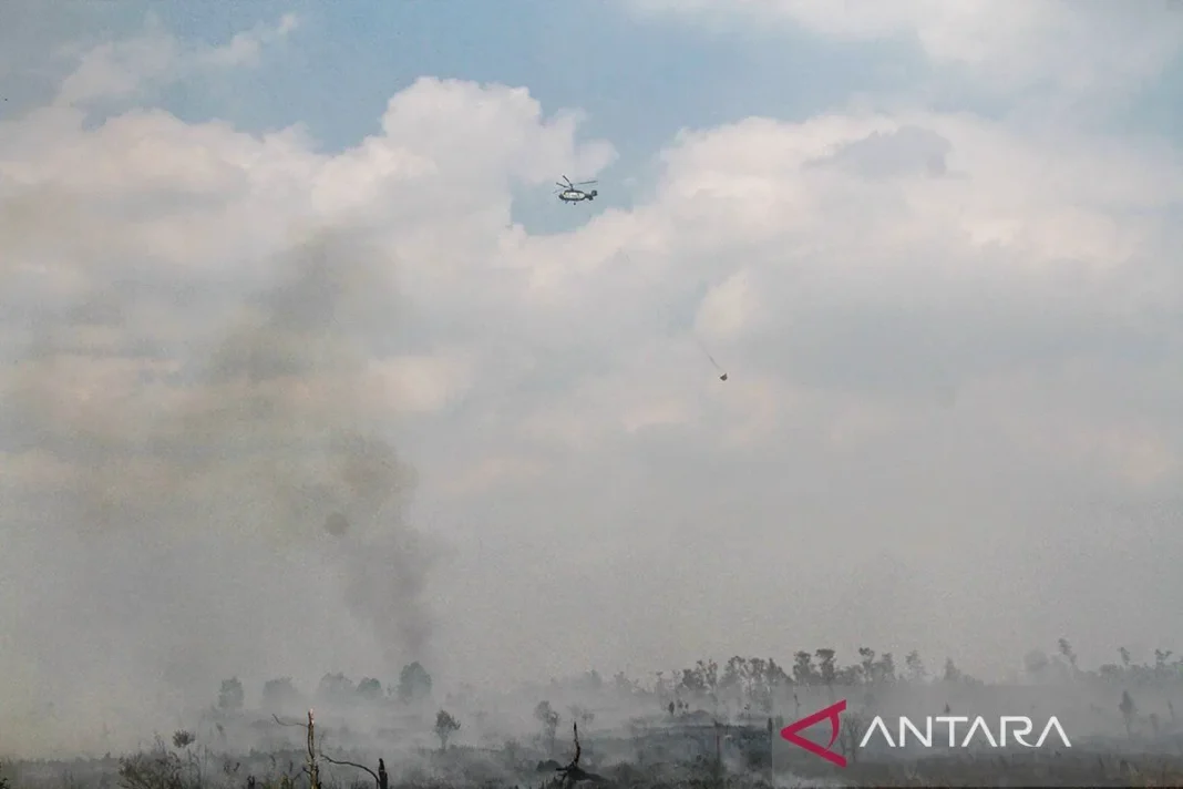 Presiden Prabowo tambah helikopter dan personel tangani karhutla