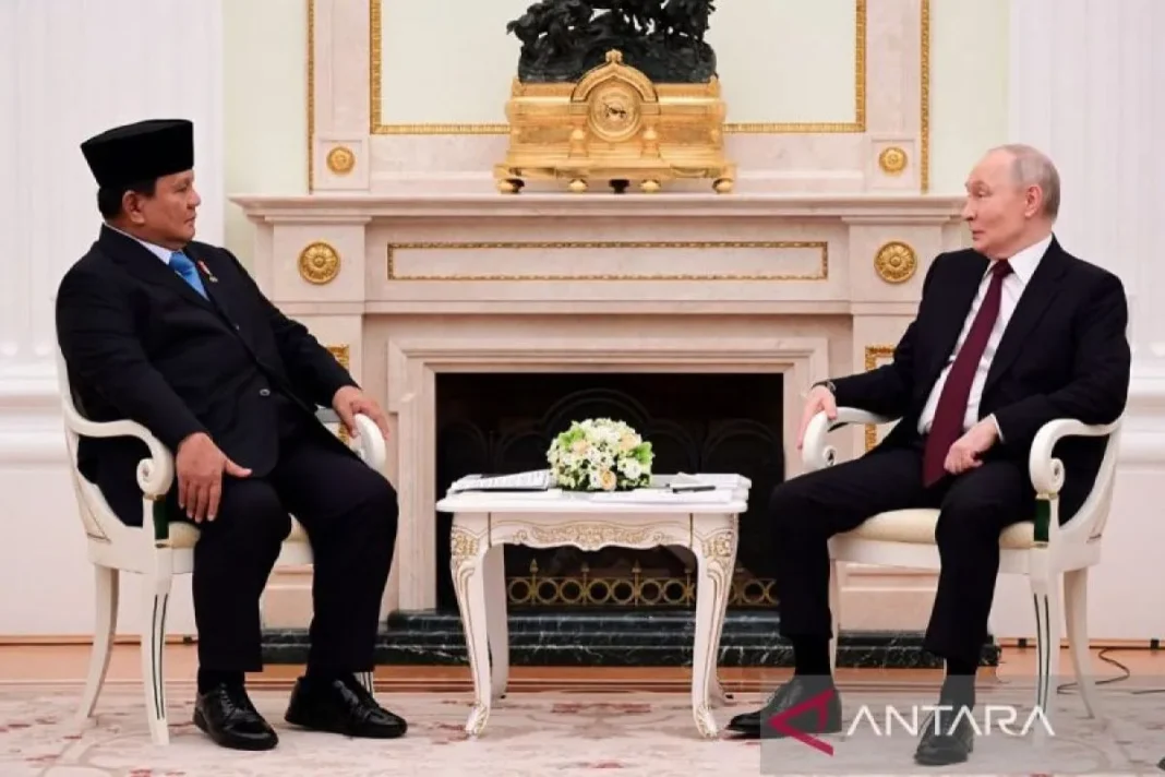 Presiden Putin sampaikan ucapan HUT RI kepada Presiden Prabowo