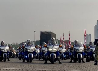Prosesi Kirab Bendera HUT RI ke-81, Nuansa Merah Putih Hiasi Kawasan Monas: Pasukan Siap!