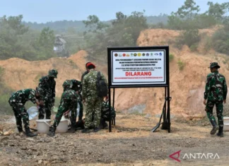 Satgas PKH Kuasai 111,71 Hektare Tambang Ilegal di Kawasan IKN