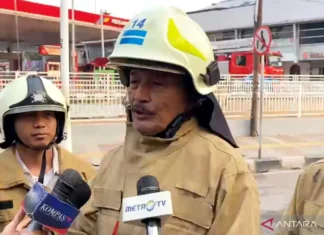 Status Kebakaran Gedung Bapenda DKI masih dalam Tahap Pendinginan