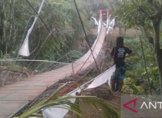 TNI AD Buka Suara soal Robohnya Jembatan Gantung di Pangandaran