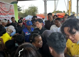 Wapres Gandeng Mahasiswa UI untuk Trauma Healing Pengungsi di Sikka
