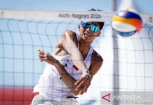 Bintang/Sofyan ke 16 Besar Voli Pantai sebagai Juara Pul C