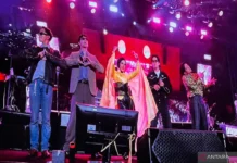 Buat Kejutan Panggung Pestapora, Syahrini Gaet NPD dan Adrian Khalif