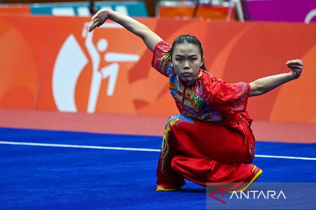 Eugenia Diva raih perunggu dari wushu