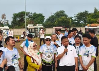 Ribuan Warga Padati Shila At Sawangan, Wali Kota Supian Suri Meriahkan Gelaran Asasta Fun Run 2026