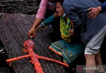 Korban Tewas Banjir Nepal-China 1.280 Orang, 5.260 masih Hilang