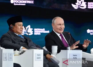 Prabowo: Indonesia tak pernah Melupakan Persahabatan dengan Rusia