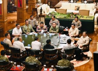 Prabowo Kumpulkan Panglima TNI dan Kapolri di Hambalang, Ini yang Dibahas