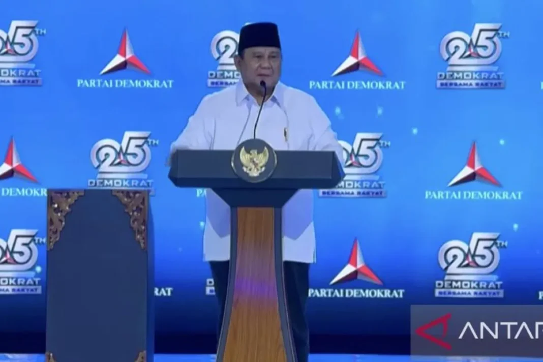Prabowo puji Partai Demokrat tidak mencaci maki saat di luar kekuasaan