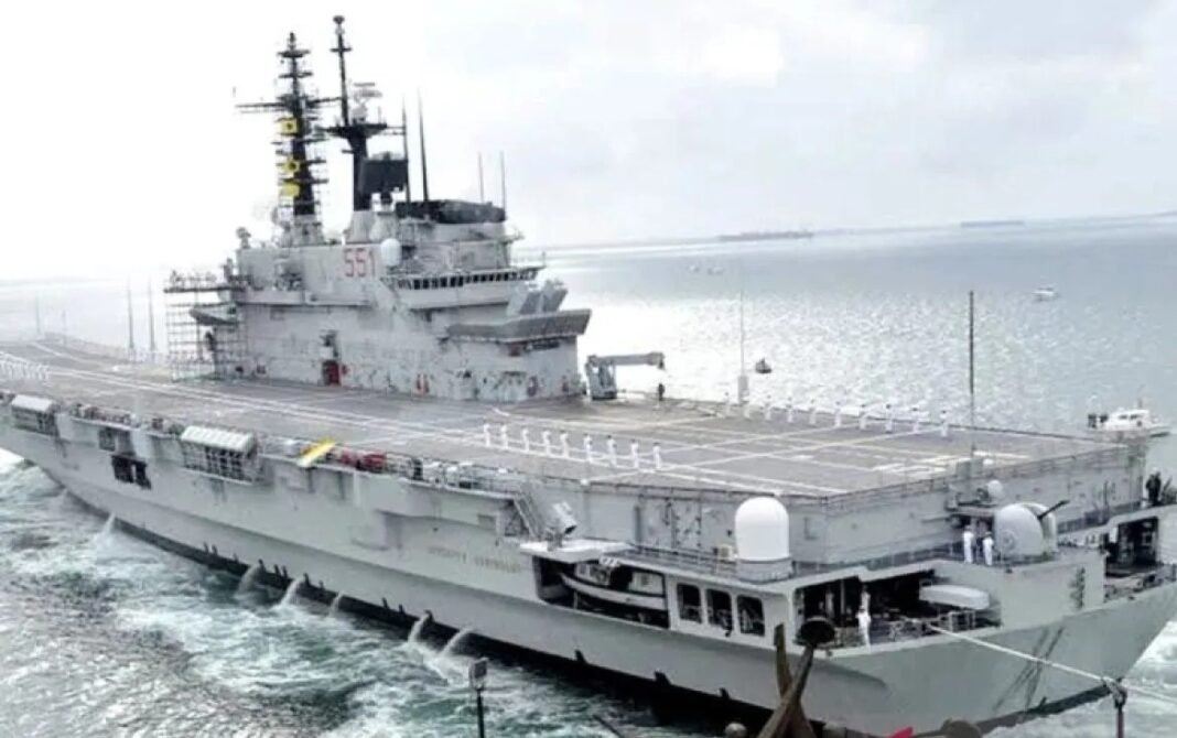 TNI AL sebut nama kapal induk pertama RI KRI Sriwijaya - ANTARA