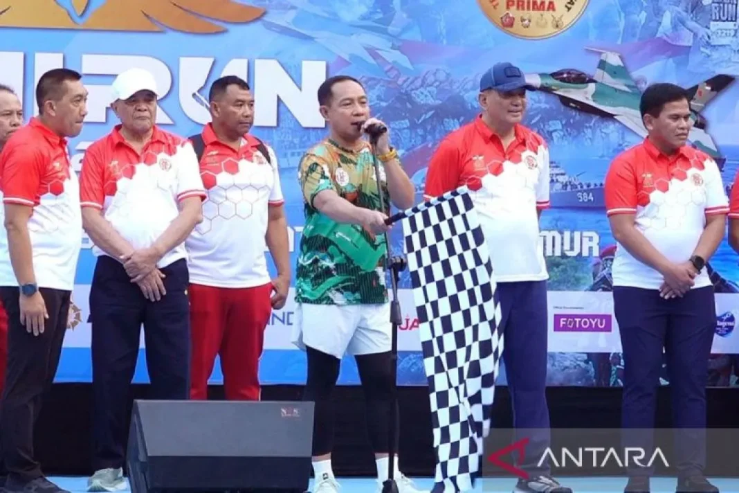 TNI Run 2026 diikuti ribuan peserta dan catatkan rekor MURI