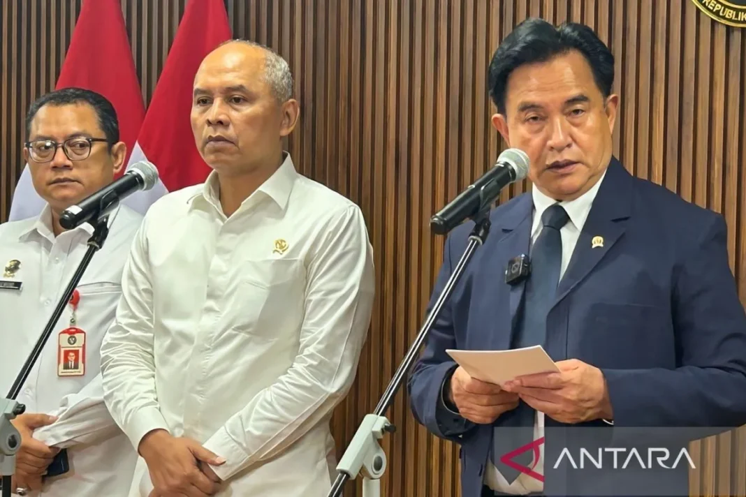 Yusril sebut pemerintah hormati KPK jika ingin periksa Nusron Wahid
