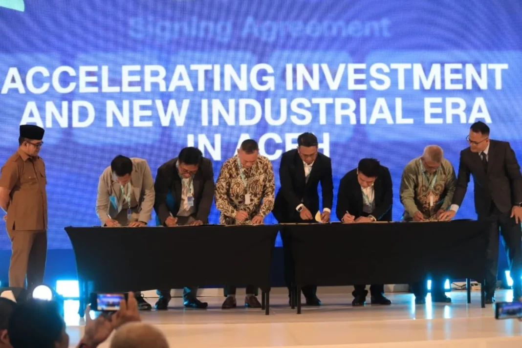 Aceh sepakati kerja sama investasi dengan dua perusahaan Malaysia