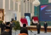 Prabowo Lantik Listyo Sigit jadi Kepala Staf Kepresidenan