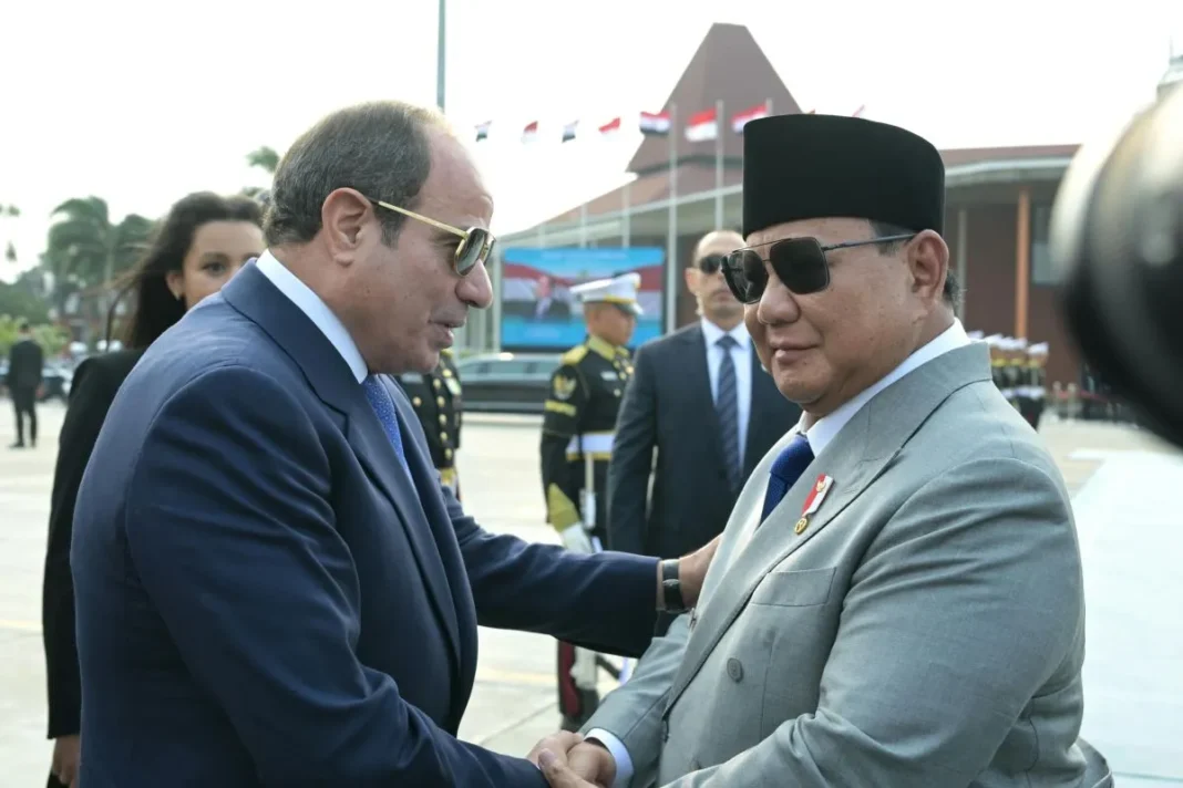 Prabowo antar kepulangan el-Sisi, tunjukkan persahabatan RI-Mesir
