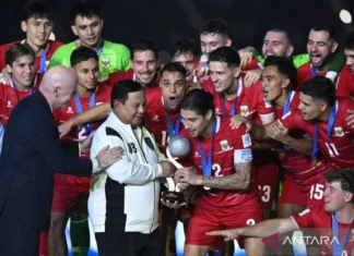 Prabowo Bangga Timnas Indonesia tak Menyerah sampai Detik Terakhir