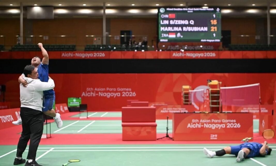 Rina Subhan bangkit kalahkan China demi emas kedua Indonesia - ANTARA