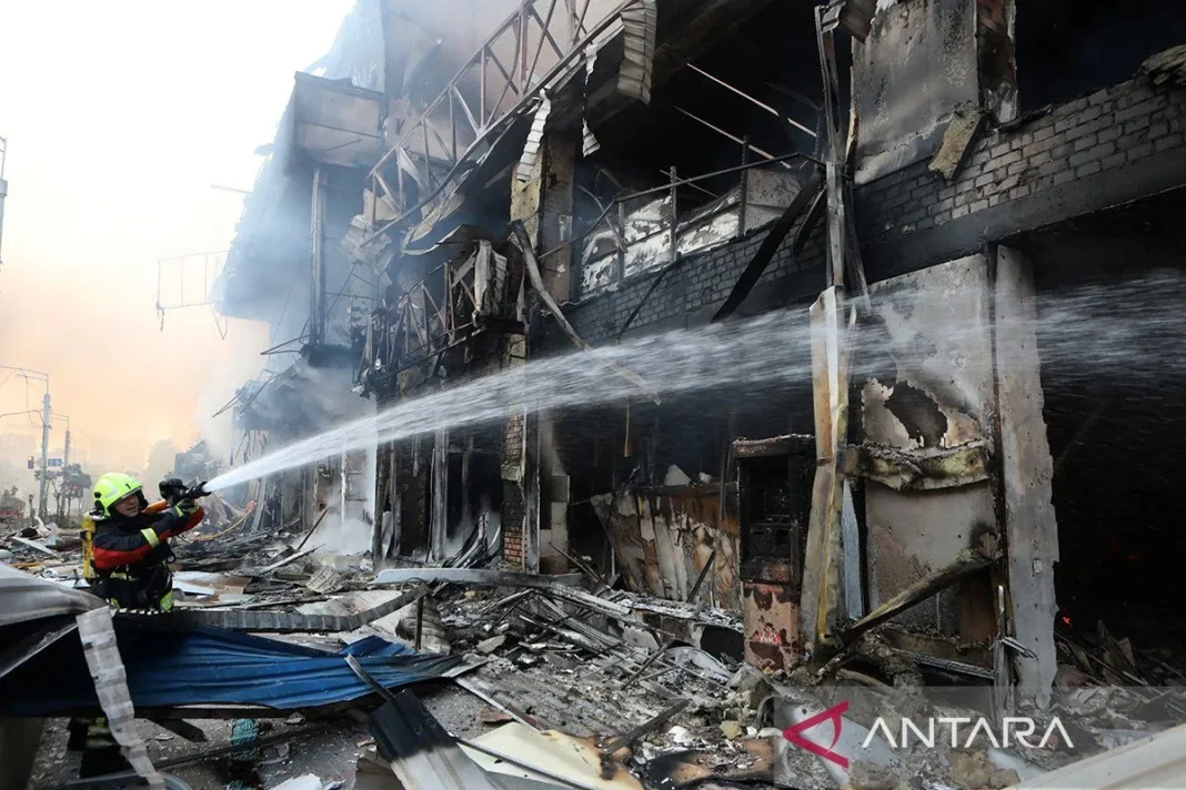 Ukraina sebut Rusia serang bus penumpang di Kramatorsk, 30 tewas